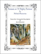 Fantasie on A Mighty Fortress Brass Quintet cover